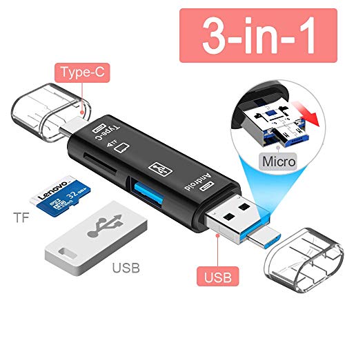 OTG 4 EN 1 TYPE C + LUNA + USB + MICRO SD
