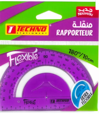 RAPPORTEUR ECOLIER FLEXIBLE VIOLET "TECHNO" REF: 4535